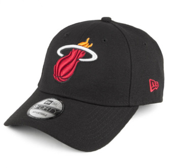 New Era NBA Miami Heat Cap - 9FORTY - One size - Black/Red