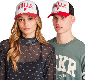 New Era NBA Petten Unisex - Wit - One Size White