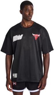 New Era NBA T-shirts Heren - Zwart - Maat XS Black