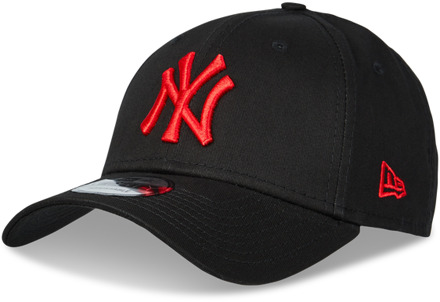 New Era NEW YORK YANKEES ESSENTIAL RED LOGO BLACK 9FORTY CAP