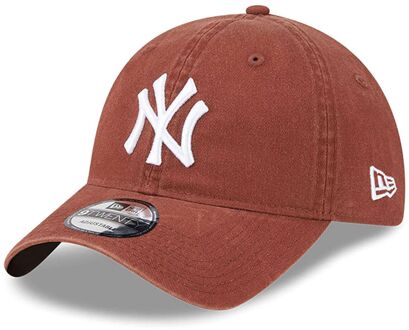 New Era New York Yankees League Essential 9Twenty Cap Senior donkerrood - wit - 1-SIZE