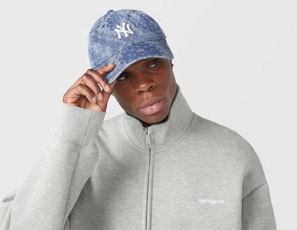 New Era New York Yankees MLB Washed Paisley 9TWENTY Cap, blauw - One Size