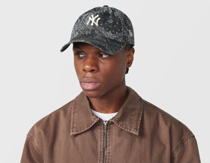 New Era New York Yankees MLB Washed Paisley 9TWENTY Cap, zwart - One Size