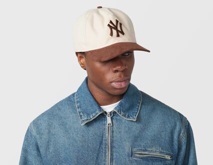 New Era New York Yankees Suede Visor 9FIFTY A-Frame Cap, beige - S-M