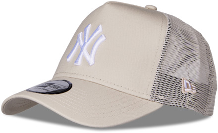 New Era New York Yankees Trucker Trucker Unisex - Beige - One Size