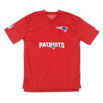 New Era NFL Wordmark Jersey Neepat T-shirt New Era , Red , Heren - XL