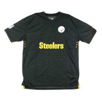 New Era NFL Wordmark Jersey Pitste T-shirt New Era , Black , Heren - L,S