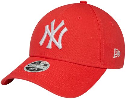 New Era NY Yankees League Essential 9Forty Cap Dames rood - wit - 1-SIZE