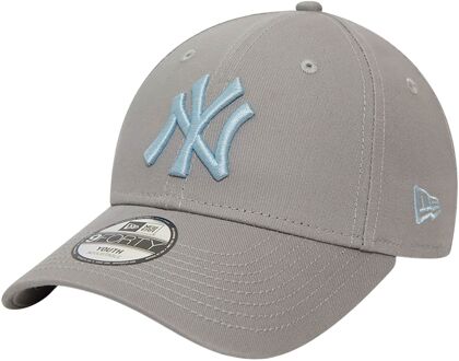 New Era NY Yankees League Essential 9Forty Cap Junior grijs - lichtblauw - Youth