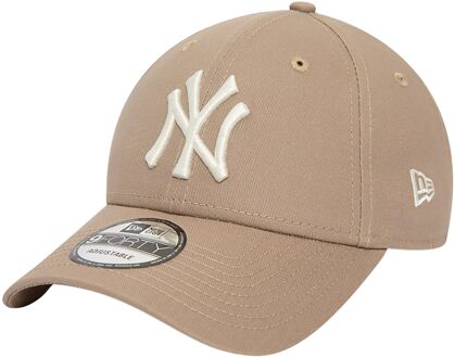 New Era NY Yankees League Essential 9Forty Cap Senior lichtbruin - wit - 1-SIZE