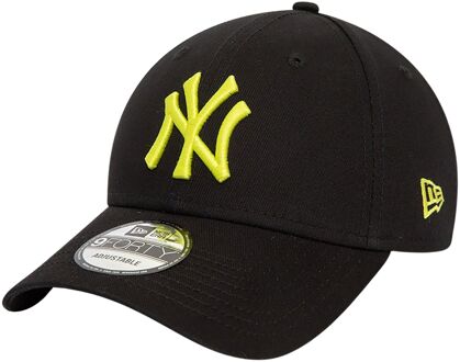 New Era NY Yankees League Essential 9Forty Cap Senior zwart - geel - 1-SIZE
