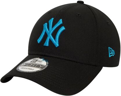 New Era NY Yankees League Essential 9Forty Cap Senior zwart - lichtblauw - 1-SIZE