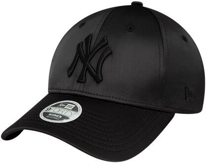 New Era NY Yankees Satin 9Forty Cap Dames zwart - 1-SIZE