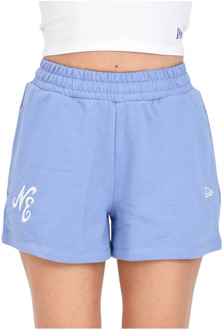 New Era Short Shorts New Era , Blue , Dames - L,S