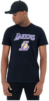 New Era / t-shirt Team Logo LA Lakers in zwart