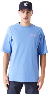 New Era T-Shirts New Era , Blue , Heren - Xl,L,M,S