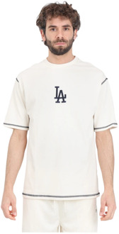 New Era T-Shirts New Era , White , Heren - Xl,L,M