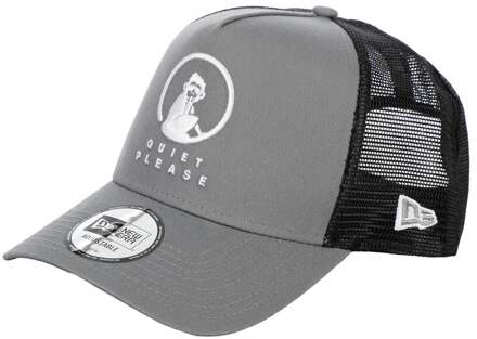 New Era Trucker Cap Unisex-donkergrijs, wit - nosize