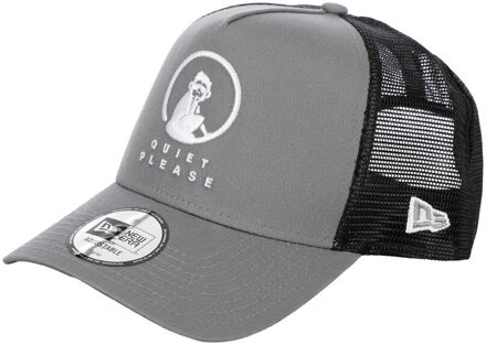 New Era Trucker Cap Unisex-donkergrijs, wit - nosize