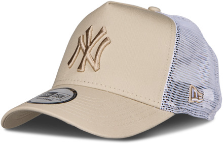 New Era Trucker Trucker Unisex - Beige - One Size