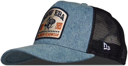 New Era Trucker Trucker Unisex - Blauw - One Size Blue