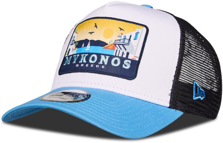 New Era Trucker Trucker Unisex - Blauw - One Size Blue