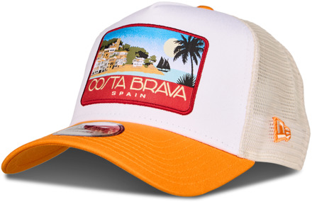New Era Trucker Trucker Unisex - Oranje - One Size Orange