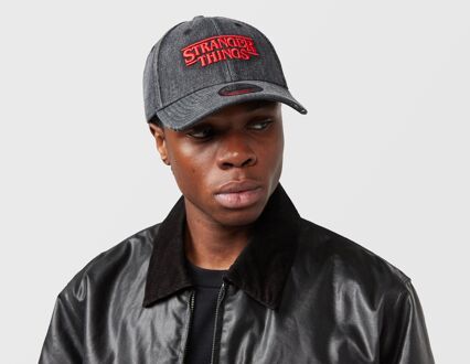 New Era x Stranger Things Distressed 9FORTY Cap, grijs - One Size