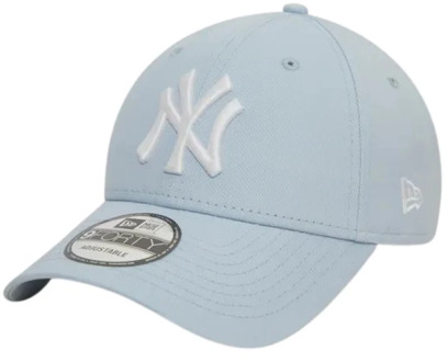 New Era Yankees Witte Baseballpet New Era , Blue , Heren - ONE Size