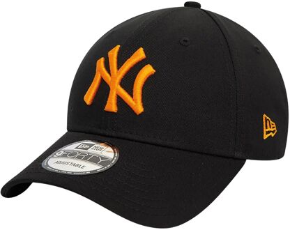 New Era Yankees Zwarte Baseballpet New Era , Black , Heren - ONE Size