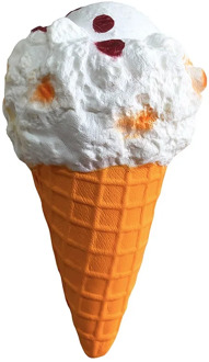 NEW Fashion Cartoon Ice Cream Popcorn Cone PU Squishy Slow Rising Cream Scented Original Package Kids Toy Xmas Gift 19*10 CM