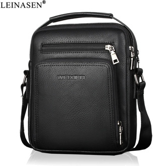 New Fashion designer high quality PU leather men shoulder bag casual zipper office messenger bags for men Crossbody Bags