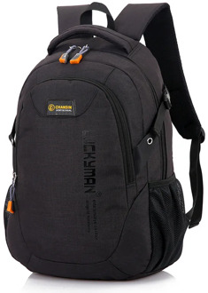 New Fashion Men's Backpack Leisure Outing Travel Computer Student Bag Multi-function Large-capacity High Quality Design