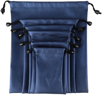 New Fashion PU Leather Gift Bag Jewelry Pouch Drawstring Wedding Waterproof Organizer