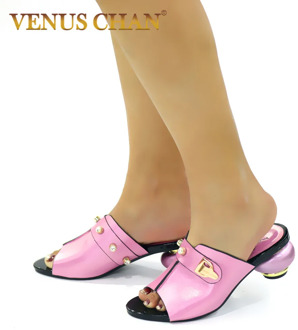 New Fashion Sexy Wedding Shoe Female Summer Slippers Italian High Heels Autumn Slipper for Wedding 2020 Sexy Platform Pumps