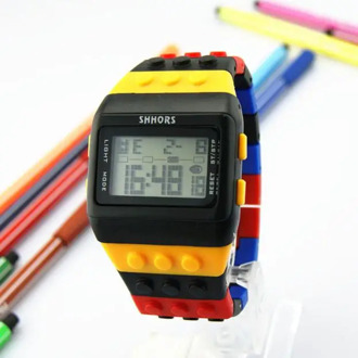 New fashion Waterproof Unisex Colorful Digital Wrist Watches Sport Watch with Color Unisex Colorful Digital Wrist Watches