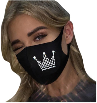 New Flash Women Mask Hollow Hot Drilling Face Jewelry Party Nightclub Halloween Sexy Accessories