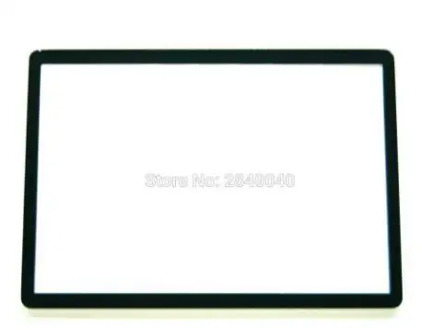 New For Canon 600D Rebel T3i Kiss X5 LCD Screen Window Display (Acrylic) Outer Glass Screen Protector + Tape