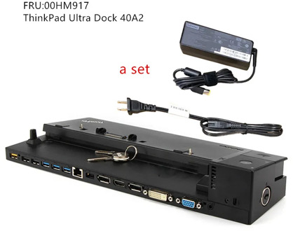 New For Lenovo ThinkPad Ultra Dock 40A2 T540p T550 T560 T570 W540 W541 W550s X240 X240s X250 X260 X270 Docking 00HM917