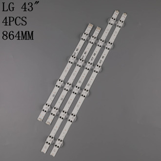 New For LG 43 inch LED Backlight bar 43VH6100-CB 6916L-2867B 6916L-2867A 2867G V17 43 6916L-2744A 6916L-2743A screen LC430DQE