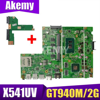 New Free HDD board For Asus X541UVK X541UV X541UJ F541U R541U laptop motherboard Mianboard i5-6200U/ i5-6198DU GT940M/2G 4GB RAM