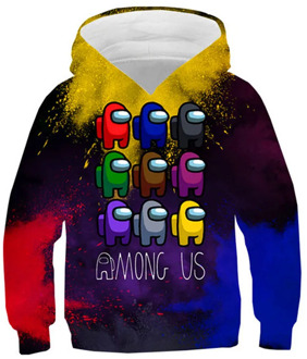 New Game Among Us Crewmates Boys Girls Fashion Hoodies Impostor Sweatshirts 3D Sweatshirt Autumn Pullovers Print Streetwear