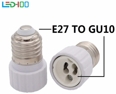 NEW Good quality E27 to GU10 Fireproof Material lamp Holder Converters Socket Adapter light Bulb Base Type