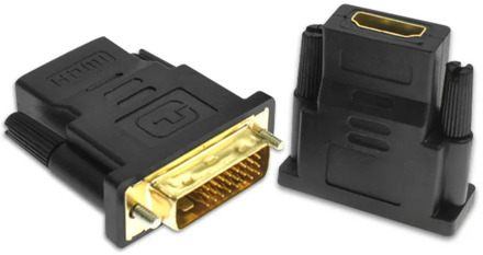 New HDMI Female to DVI D 24+1 Pin Male Adapter Converter HDMI DVI Cable Switch for PC for HDTV PS3 Projector LCD TV Box TV