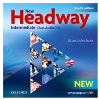 New Headway - Intermediate 4th Edition class audio-cd's (3x)