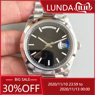 New High Quality wholesale watch DAY DATE mechanical glide smooth 40MM Automatic watch Stainless steel bezel Wristwatch