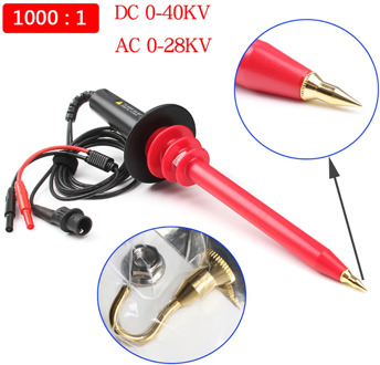 NEW High Voltage Probe Withstand Multimeter Probe 1000X Attenuation Bandwidth 10MHZ Probe DC 20KV/30KV/40KV
