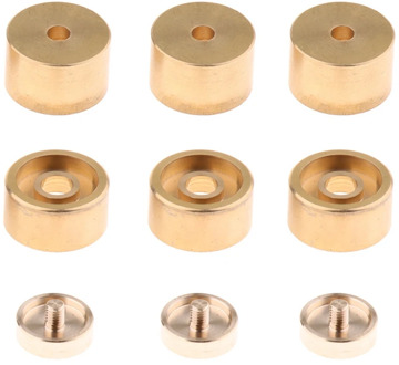 New Hot 1 Set Trumpet Valve Finger Buttons Trumpet Parts Accessories Musical Instrument Accessories for Trumpet -Golden