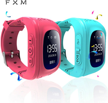 NEW Hot Anti Lost Q50 OLED Child GPS Tracker SOS Smart Monitoring Positioning Phone Kids GPS Baby Watch Compatible IOS & Android