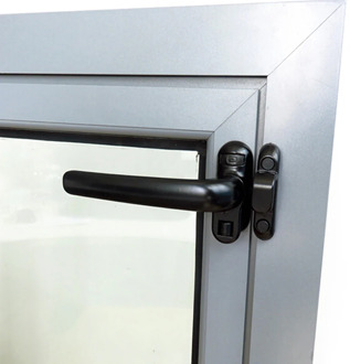 New Hot Universal Window Handle Door Handle Casement Wheel Black Hardware Furniture Supplies Aluminum Alloy